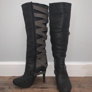 Just Fab Knee High Boots